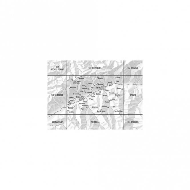 Swisstopo 273S Montana Map | Backcountry Books