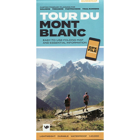 Tour de Mont Blanc Guidemap | Backcountry Books