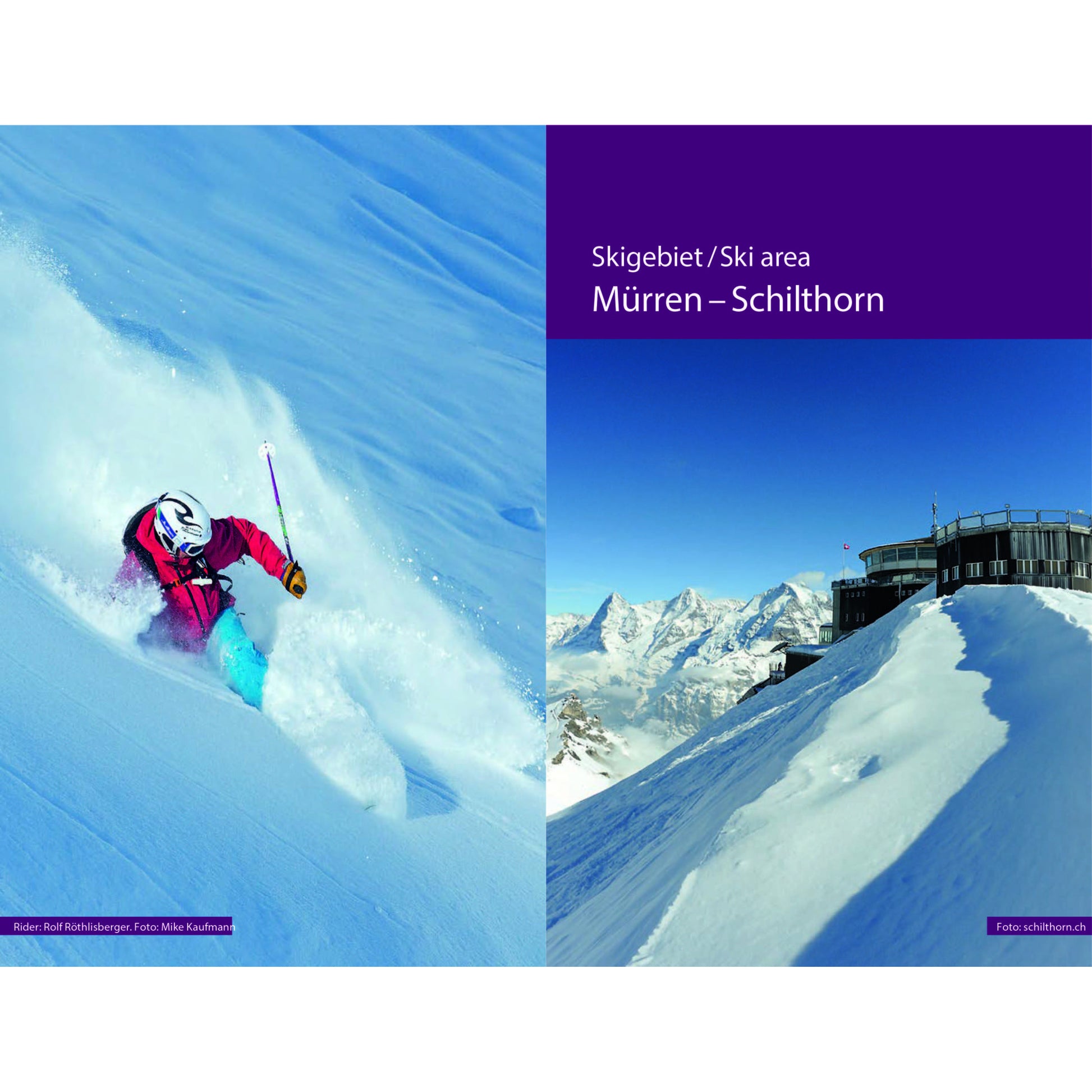 Freeride Guide Jungfrau Region | Backcountry Books