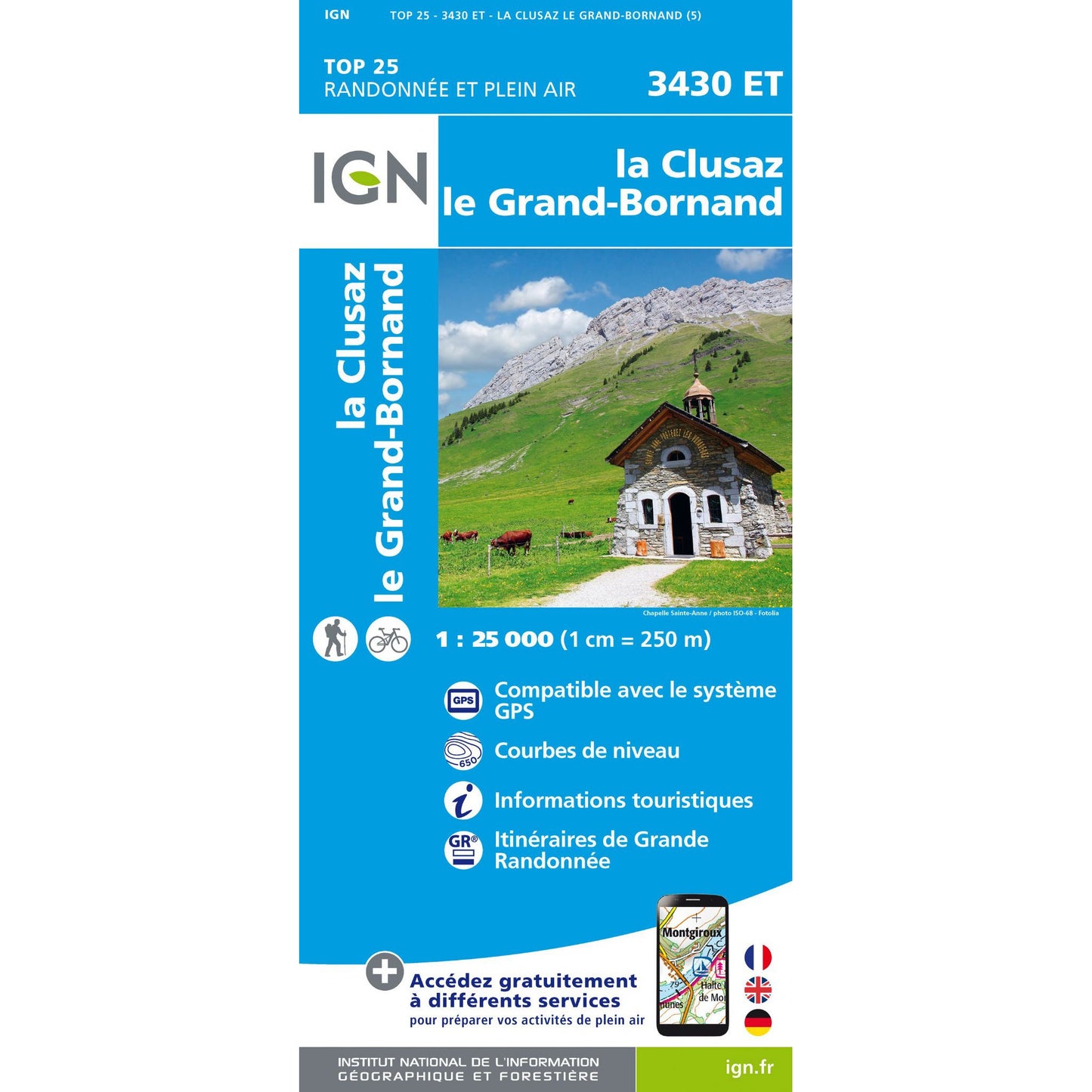 ign-3430-et-la-clusaz-grand-bornand | Backcountry Books