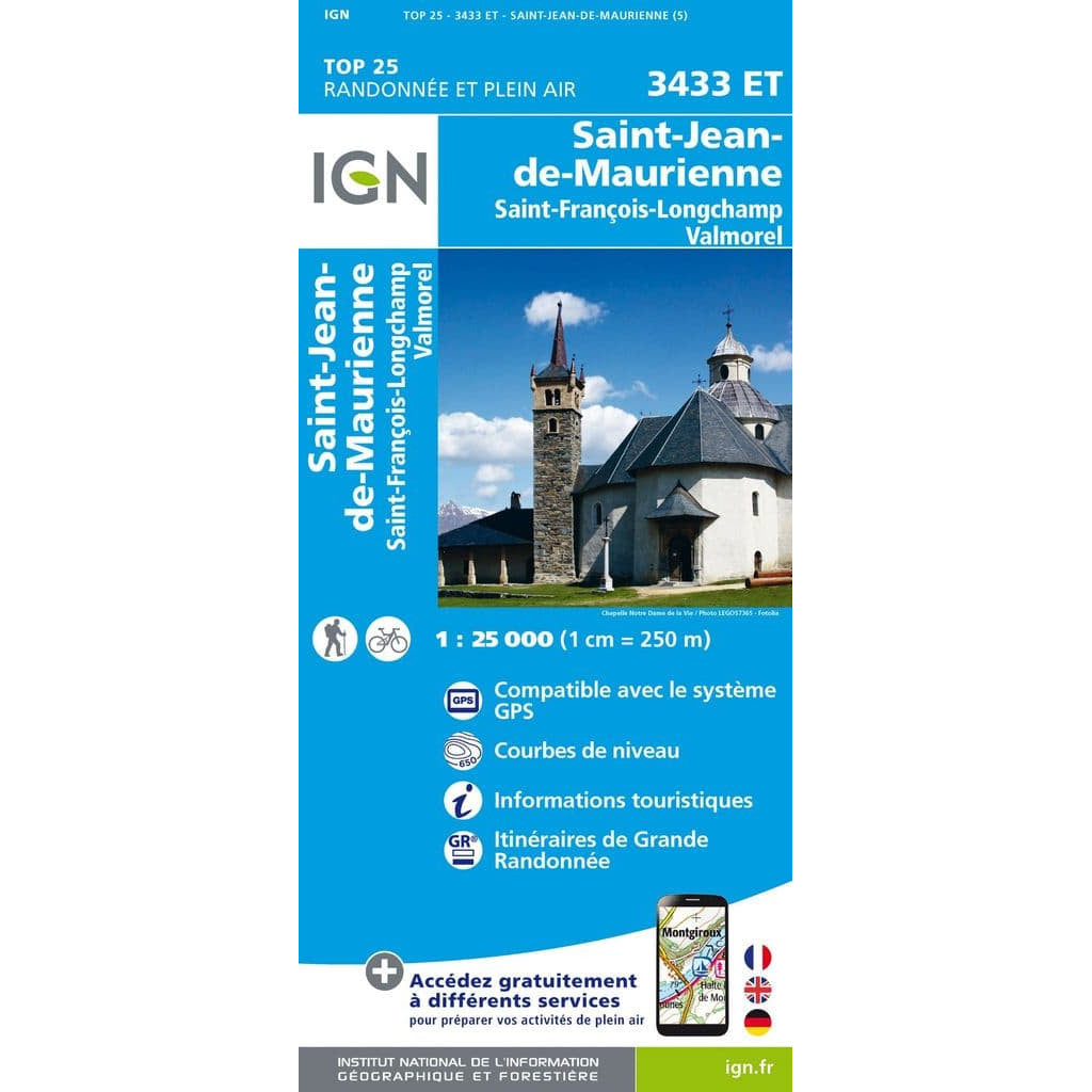 ign3433-et-st-jean-de-maurienne-st-fran-ois-longchamp-valmorel | Backcountry Books